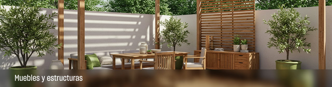 Muebles y estructuras fondo